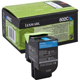 LEXMARK 802C Toner Cyan 1000 oldal 80C20C0 small