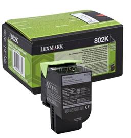LEXMARK 802K  fekete festékkazetta 80C20K0 small