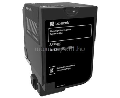 LEXMARK CX725 extra nagy kapacitású fekete festékkazetta