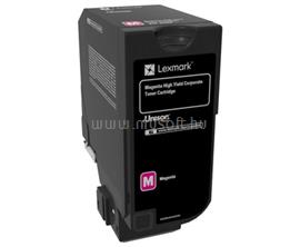 LEXMARK CX725 extra nagy kapacitású magenta festékkazetta 84C2HME small