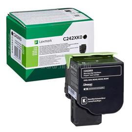 LEXMARK C242XK0 extranagy kapacitású festékkazetta (fekete) C242XK0 small