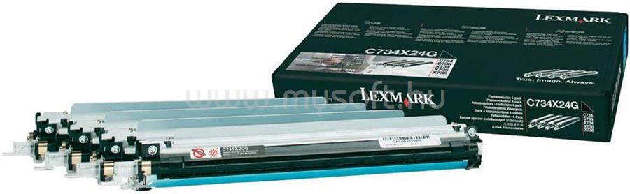 LEXMARK C734X24G Photoconductor, 4db