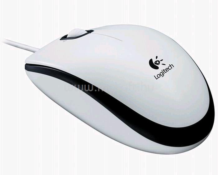 LOGITECH M100 USB vezetékes optikai egér (fehér)