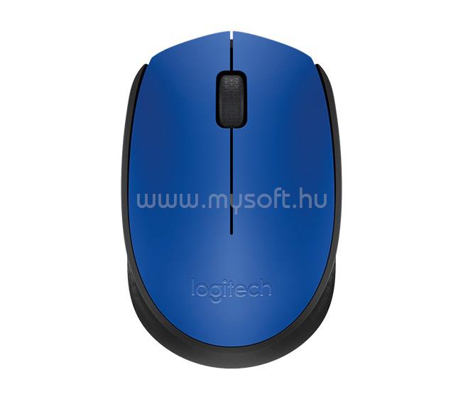 LOGITECH M171 optikai vezeték nélküli notebook egér (kék)