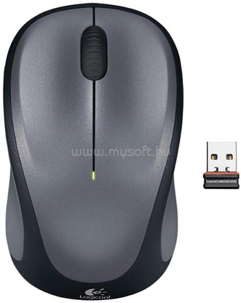 LOGITECH M235 vezeték nélküli optikai egér (szürke)