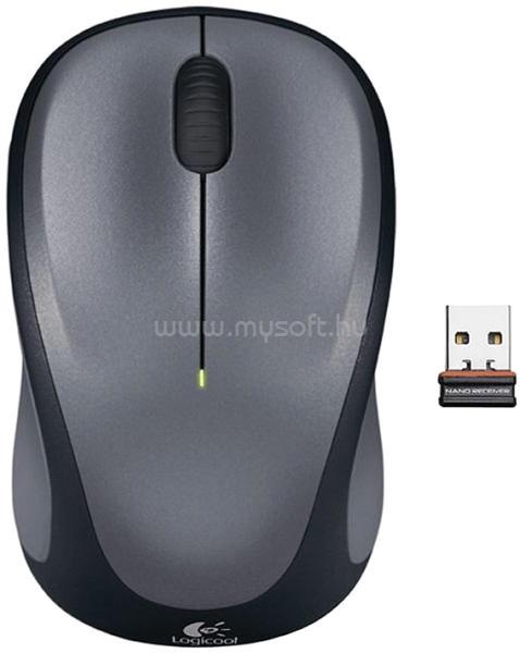 LOGITECH M235 optikai vezeték nélküli egér (szürke)