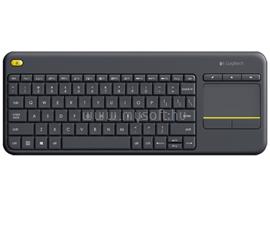 LOGITECH K400 Plus TOUCHPAD vezeték nélküli billentyűzet (magyar, fekete) 920-007157 small