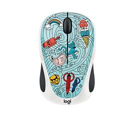 LOGITECH M238 "Doodle Collection" Vezeték Nélküli Egér (Bea-Bee Blue) 910-005055 small