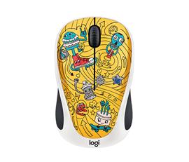 LOGITECH M238 "Doodle Collection" Vezeték Nélküli Egér (GoGo Gold) 910-005056 small