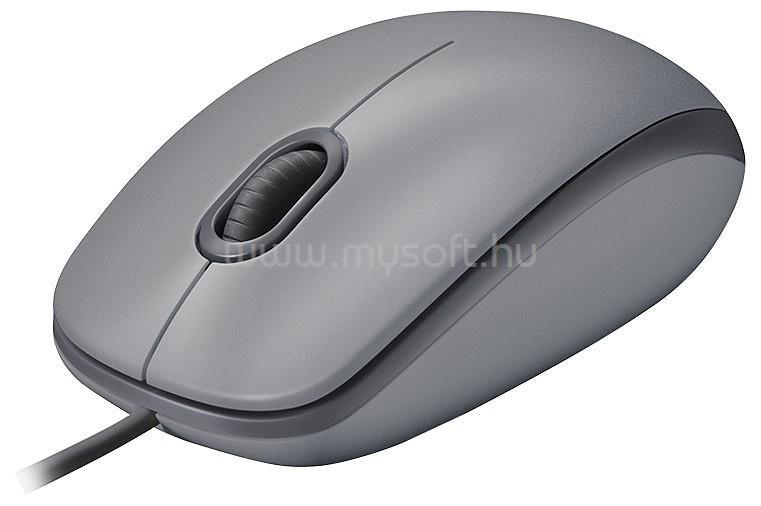LOGITECH M110 Silent USB vezetékes optikai egér (szürke)