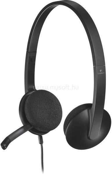 LOGITECH H340 USB vezetékes headset