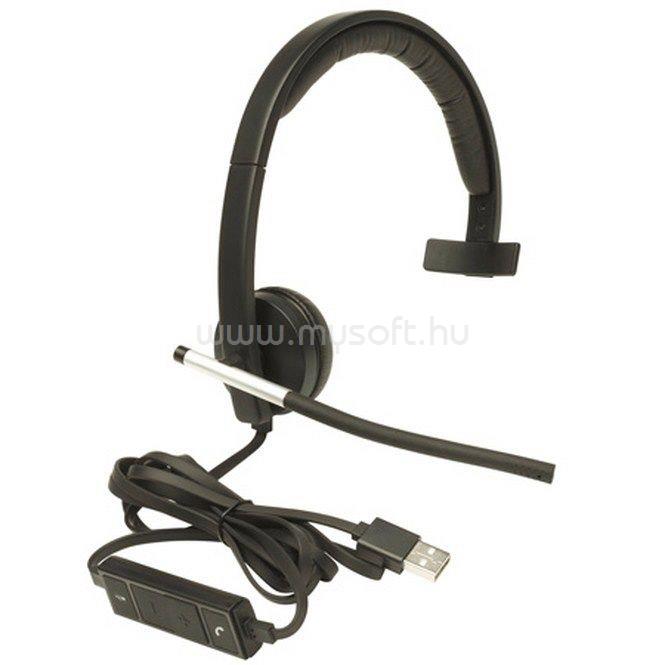 LOGITECH H650E mono USB vezetékes headset
