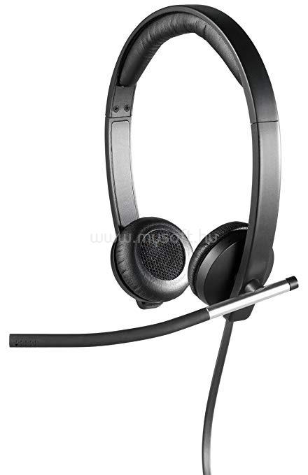 LOGITECH H650E sztereo USB vezetékes headset