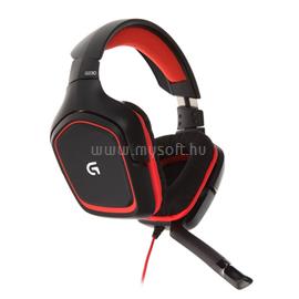 LOGITECH G230 Headset - Fekete/piros 981-000540 small