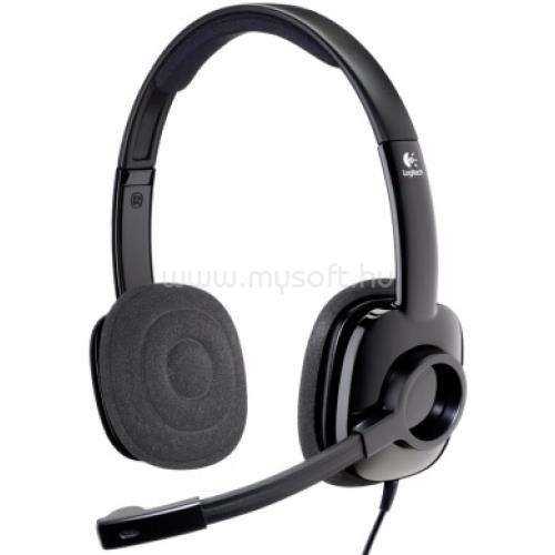 LOGITECH H151 vezetékes headset (fekete)