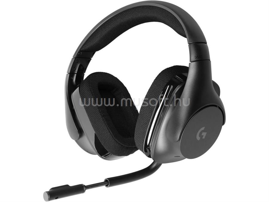 LOGITECH G533 vezetéknélküli gamer headset