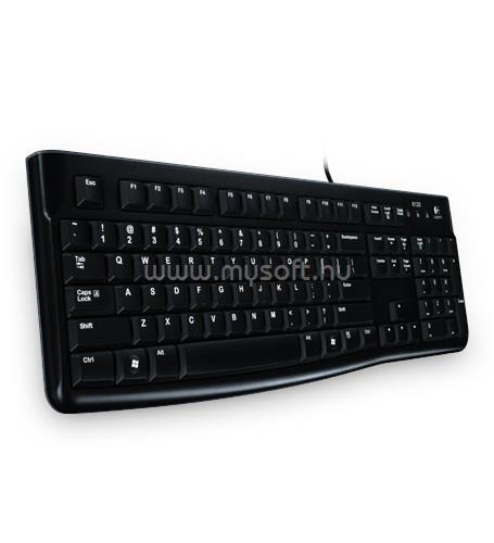 LOGITECH K120 OEM vezetékes billentyűzet USB HU (fekete)