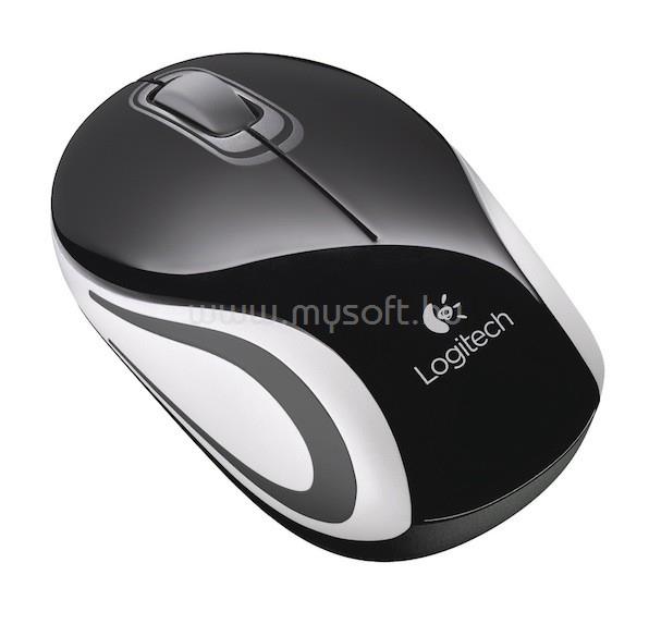 LOGITECH M187 vezeték nélküli optikai notebook egér (fekete)