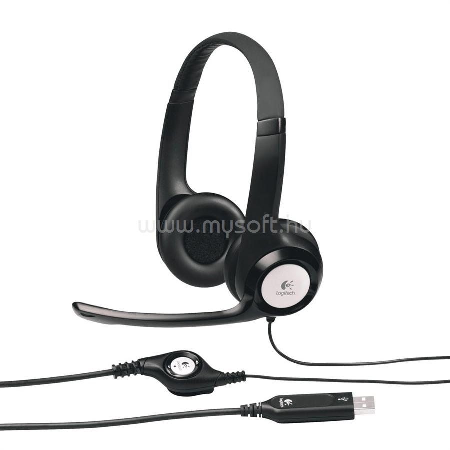 LOGITECH H390 USB vezetékes headset