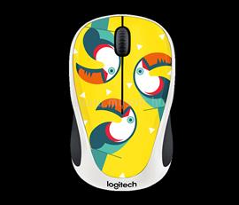LOGITECH Wireless Mouse M238 Party Collection - Toucan 910-004714 small