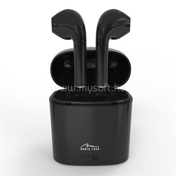 MEDIA-TECH Bluetooth Headset R-PHONES TWS, fekete