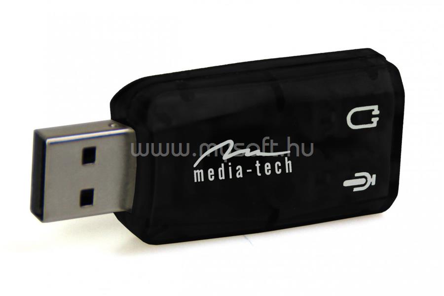 MEDIA-TECH MT5101 Virtu 5.1 USB hangkártya