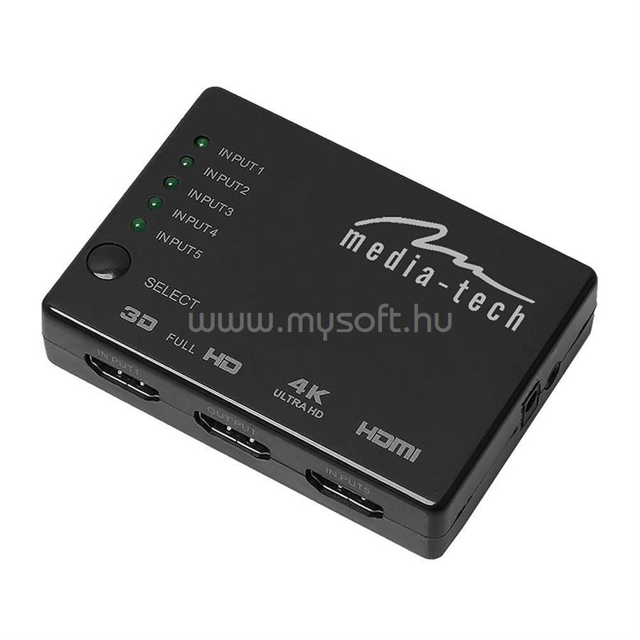 MEDIA-TECH 4K HDMI Switch