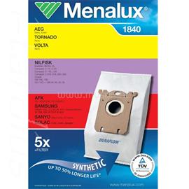 MENALUX 1840 5 db szintetikus porzsák + 1 mikroszűrő 1840 small