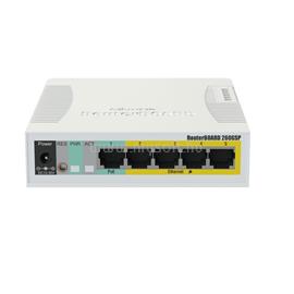 MIKROTIK RB260GSP 5port GbE PoE SFP Switch RB260GSP small