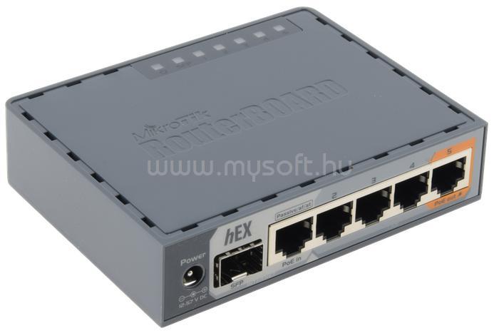 MIKROTIK HEX S RB760iGS L4 256MB 5x GbE port 1x GbE SFP router