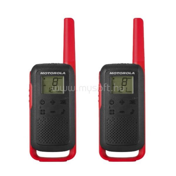 MOTOROLA Talkabout T62 piros walkie talkie (2db)