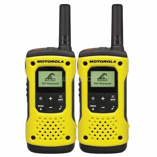 MOTOROLA Talkabout T92 H2O sárga walkie talkie (2db)