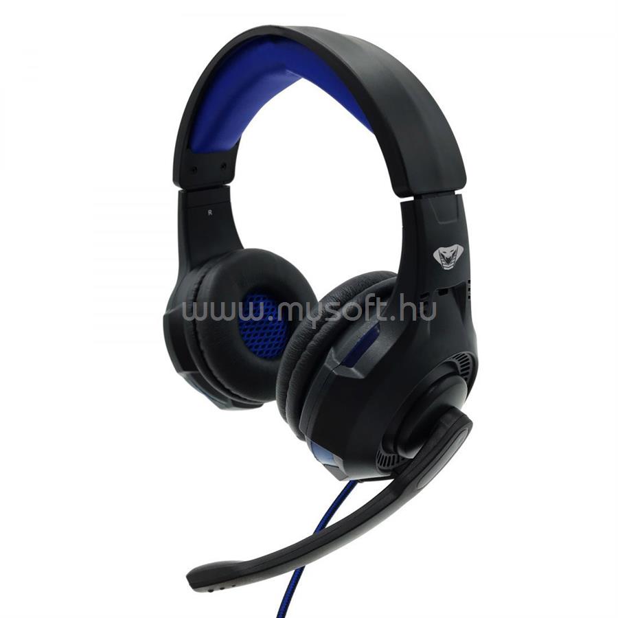 MEDIA-TECH COBRA PRO THRILL vezetékes gamer headset(fekete)