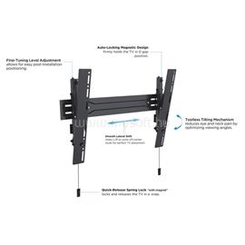 MULTIBRACKETS VESA Super Slim Tilt 600 MAX 40-75