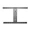 MULTIBRACKETS fali rögzítő Flexarm Thin, karos, dönthető, forgatható, 37-55