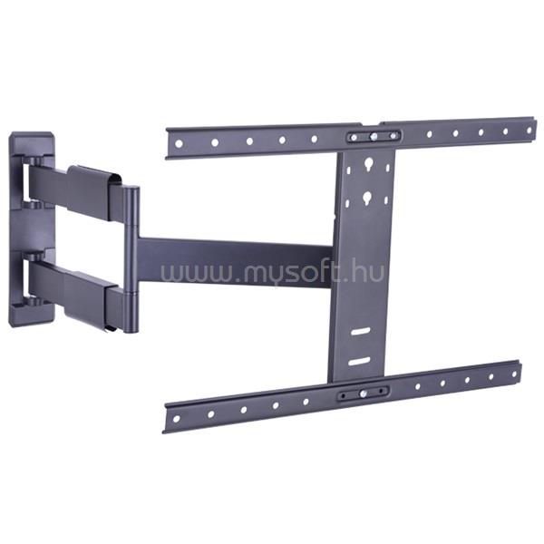 MULTIBRACKETS fali rögzítő Flexarm Thin, karos, dönthető, forgatható, 37-55", fekete