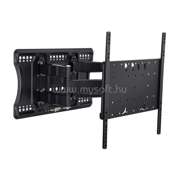 MULTIBRACKETS fali rögzítő Super Slim Tilt & Turn Plus HD, dönthető, forgatható 40-85", fekete