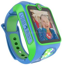 MYKI Junior 3G helymeghatározós gyerekóra kétirányú videóhívással, Kék-zöld MYKI-JUNIOR-BL small