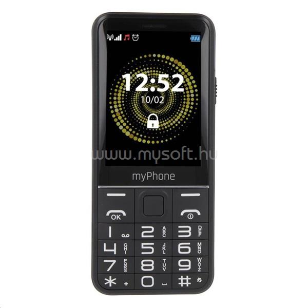 MYPHONE Halo Q 2,8" 2G Dual SIM fekete mobiltelefon