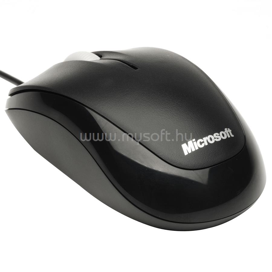 MICROSOFT Compact Optical Mouse 500 vezetékes egér Fekete (üzleti csomagolás)