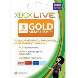 MICROSOFT Xbox Live 3 hónapos Gold előfizetés 52K-00269 small