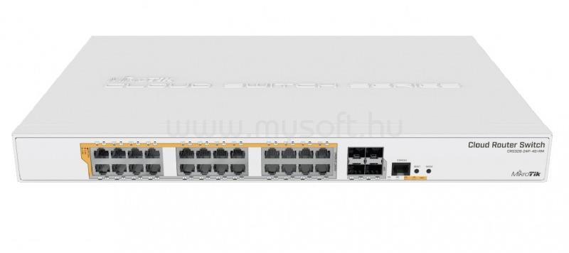 MIKROTIK CRS328-24P-4S_RM Rack kivitel Cloud Router Switch