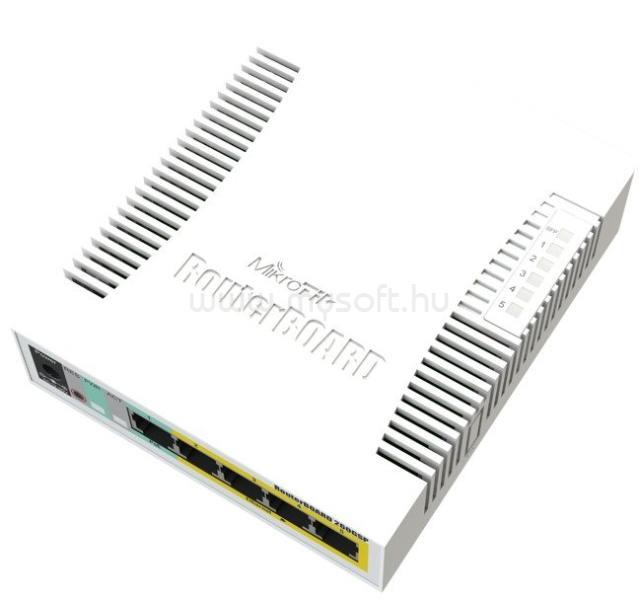 MIKROTIK CSS106-1G-4P-1S 5port GbE 1xGbE SFP PoE Switch