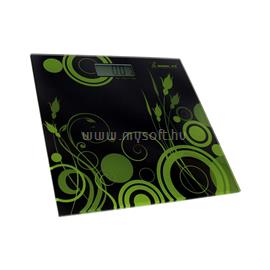 MOMERT 58703 festett üveg mintás elektronikus személymérleg 58703 small