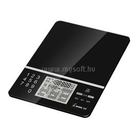 MOMERT 6846 fekete elektronikus konyhamérleg kalóriaszámító funkcióval 6846 small