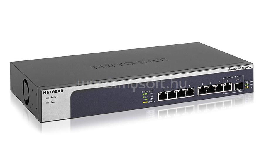 NETGEAR 8-Port 10 Gigabit/Multi-Gigabit Switch