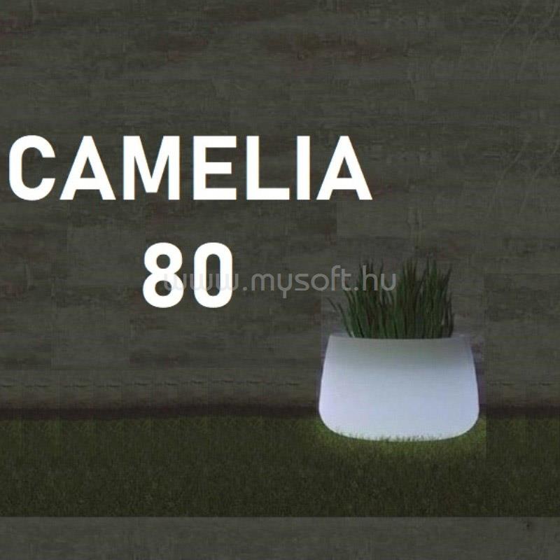 NGA Camelia 80 fehér LED kaspó