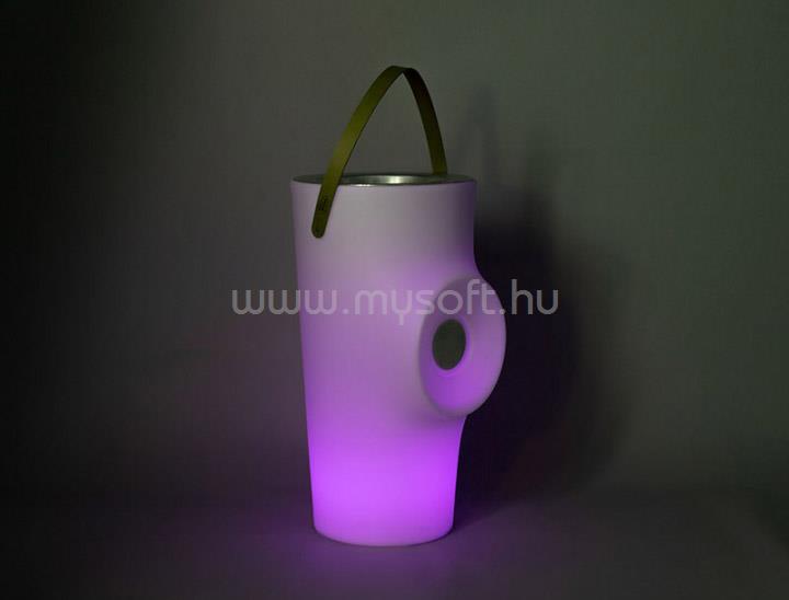 NGA Woody napelemes RGB LED álló italhűtő