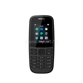 NOKIA 105 (2019) 1,77" fekete mobiltelefon 16KIGB01A18 small