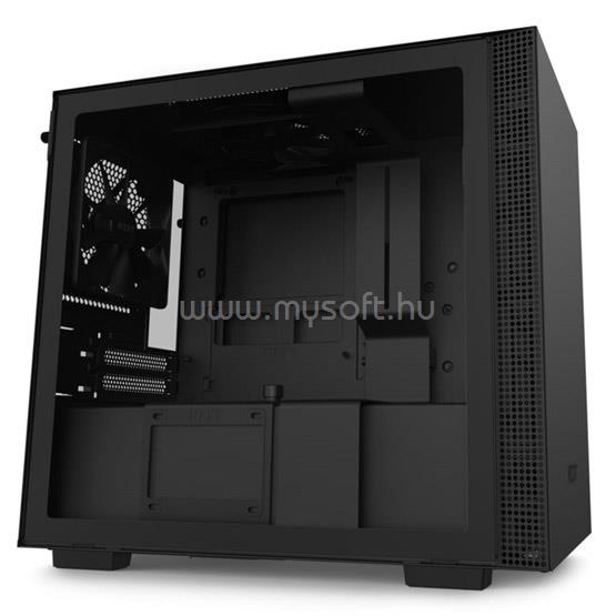 NZXT H210 Matt fekete (Táp nélküli) mini-ITX ház